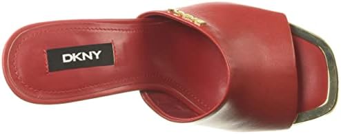 DKNY feminino de calcanhar de bomba de dedo do dedo do pé DKNY sandália