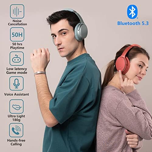 Srhythm NC25 Active Ruído cancelando fones de ouvido, pacote de fone de ouvido estéreo do ANC com NC75 Pro Bluetooth