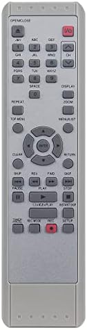 Beyution SE-R0225 SER0225 Controle remoto Fit para Toshiba DVD Recorder D-RW2, D-RW2SC, D-RW2SU Sistema de home theater