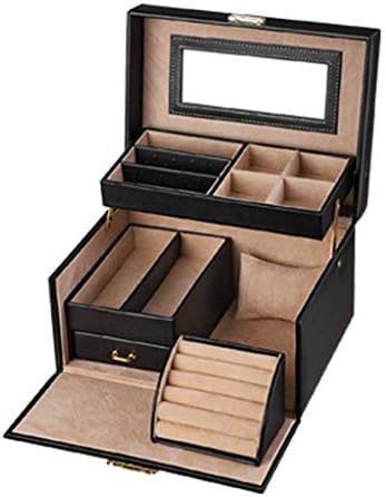 Caixa de armazenamento da caixa de jóias xjjzs, caixa de armazenamento de jóias, caixa de jóias Caixa de armazenamento