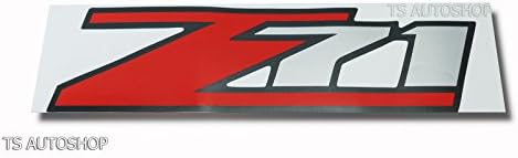 Megaauto Z71 Red Sivler adesivo Decal