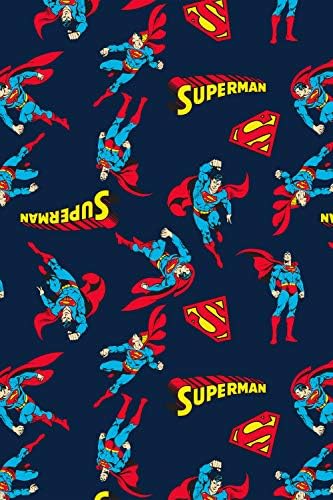 DC Comics Mens Superman em todo o Print Loungewear Pajama
