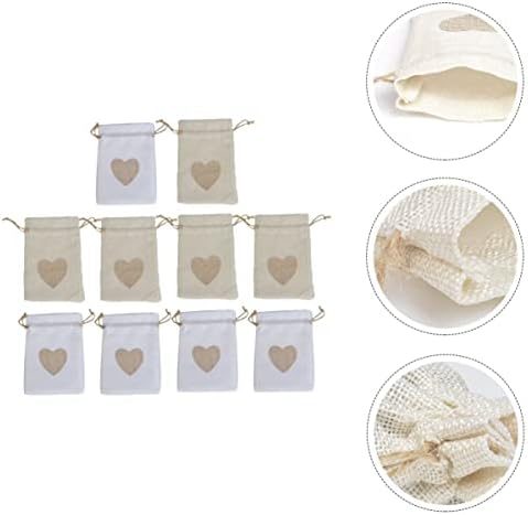 Valiclud 70 PCs Design prático Goodie Treat Linen Titular de Natal Padrão de comida Favor Favors Birthda