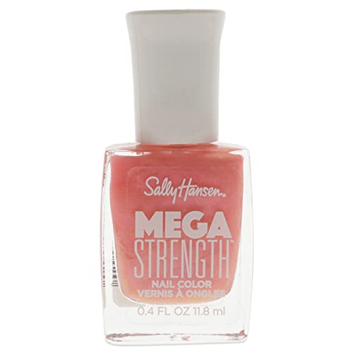 Sally Hansen Mega Strength esmalte, Sally vende conchas do mar, 0,4 fl oz