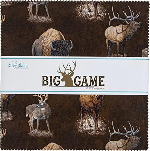 Grande jogo 10 Stacker 42 quadrados de 10 polegadas Bolo de camada Riley Blake Designs 10-12970-42