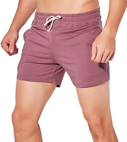 Shorts shorts masculinos leves verão cor sólida bolsos grandes calças de bolso de empolgamento de empolgamento de esportes casuais