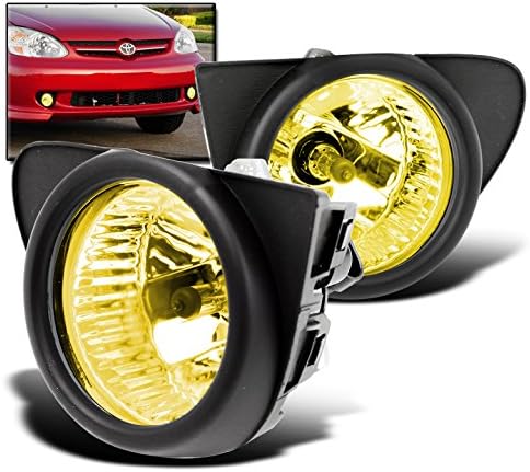 ZMAUTOPARTS Bumper Driving Fog Lights Chrome para Toyota Echo MR2 Highlander Prius Xa