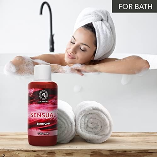 Espuma de banho Sensual - 34 FL OZ - Cuidados com o corpo - Good Sleep - Beleza - Banho - Cuidado do Corpo - Bem -Estar