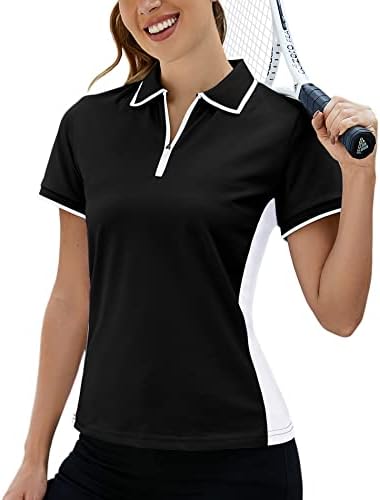 Camisetas de pólo de golfe feminino de beleza Little