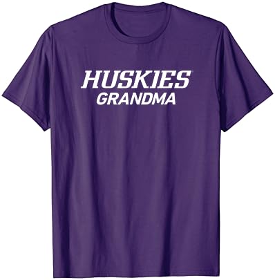 T-shirt da vovó da Universidade de Washington Huskies