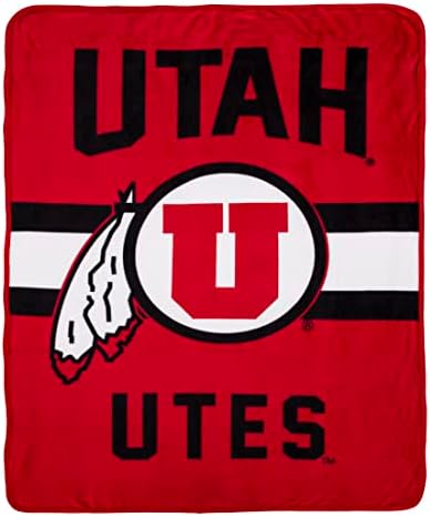 Northwest NCAAA Singular Silk Touch Throw Blanket, 45 x 60 Utah Utes