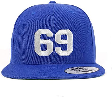 Trendy Apparel Shop Número 69 Libe branco Bill Bill Bill Snapback Base de beisebol