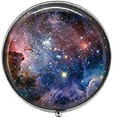 Galaxy Art Photo - Caixa de comprimidos espaciais - Caixa de comprimidos espaciais - Caixa de doces de vidro