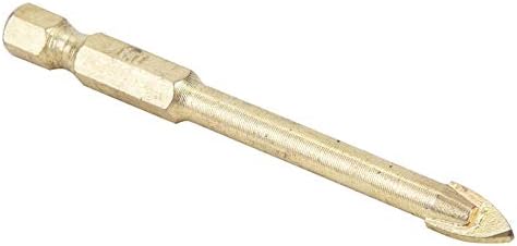 Conjunto de pedaços de perfuração, broca de triângulo Bits Spear Bits Cerâmica 6mm 8mm 10mm 12mm de ladrilhos de madeira