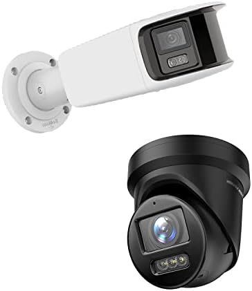 DS-2CD2387G2-LSU/SL Black Hik 8MP Câmera IP IP 4K Color vu poe câmera estroboscópica e aviso audível pacote de câmera