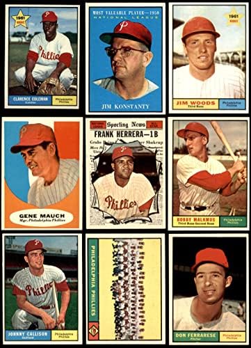 1961 Topps Philadelphia Phillies Set Philadelphia Phillies Ex/Mt Phillies
