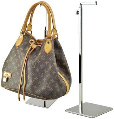 Metal Bag Rack Rack Women Bolsa Stand Stand com altura ajustável