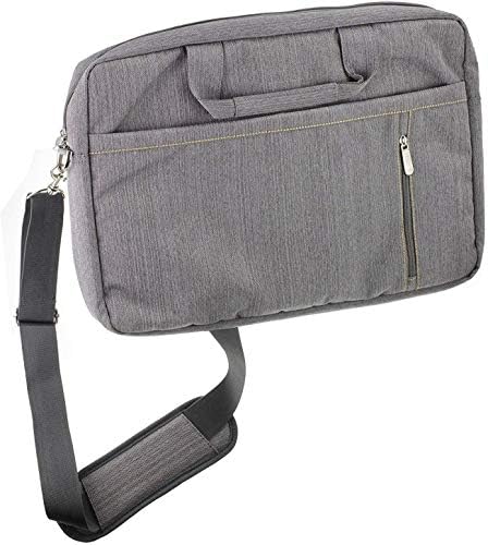 Navitech Gray Gray Premium Messenger Bag - Compatível com o Neocore N2