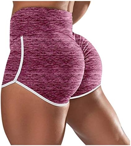 Bagelise Capris treino short shorts shorts de perneiras Bike de compressão Mulheres de ioga calça alta cintura shorts de treino