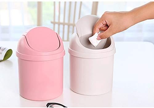 Lixo lata q q doméstico mini pequeno lixo lixo lixo lixo lata de lixo para mesa para casa Ferramentas de limpeza de cesta de lixo