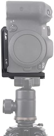 Placa Hersmay Eos R7 L, placa de liberação rápida vertical Arca-Swiss l Suporte para acessórios de câmera Canon EOS R7 com 1/4