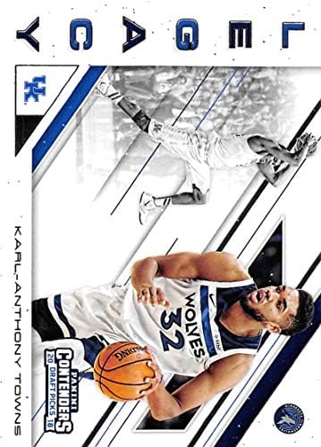 2018-19 Panini Concamadores Draft Picks Legacy 17 Karl-Anthony Towns Basketball Card