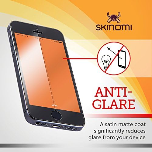 Skinomi protetor de corpo completo fosco compatível com Fire HD 8 polegadas Cobertura completa Skin Matte Anti-Glare