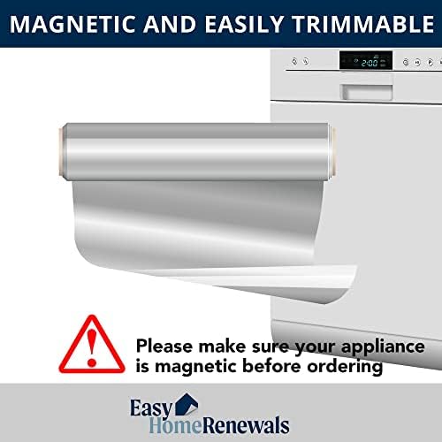 Appliance Art Instant Instant Stainless Large Magnet Manguarda Tampa | Facilmente reduzível