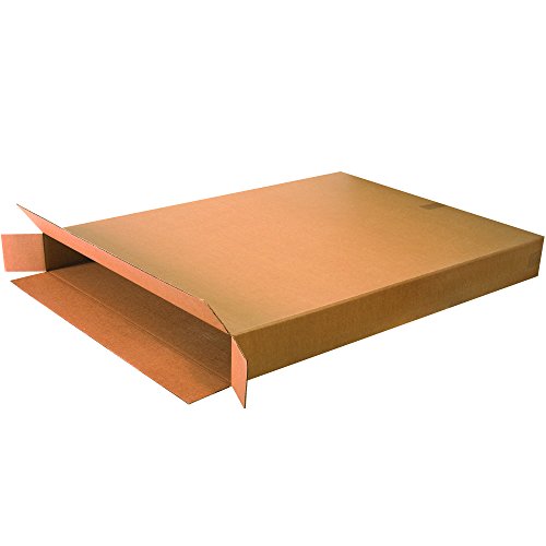 Caixa dos EUA B36548 Caixas de carregamento lateral de solsk, 36 L x 5 W x 48 H, Kraft