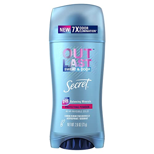 Secret Outlast Xtend Protecting Powder 2,6 oz, desodorante em gel claro