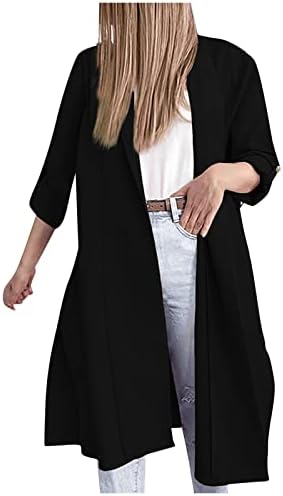 SGASY WOMENS 2022 Moda casual Cardigans impressos abertos Cardigans de casacos finos Jackets Outerwear