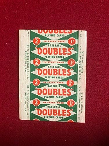 1951, invólucro de cartão de beisebol Topps escasso/vintage - cartões de beisebol com lajes