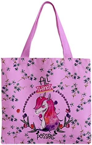 Bolsas de compras de cawcow sacolas de artes pop engraçadas e com zíper de padrões de animais