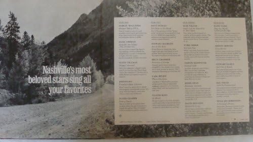 Os favoritos do país atingem o Nashville Sound Vinyl LP