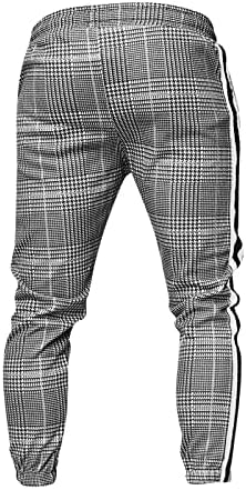 Calças de carga masculinas, calças de corredor atléticas masculinas calças casuais calças de moletom ao ar livre com bolso