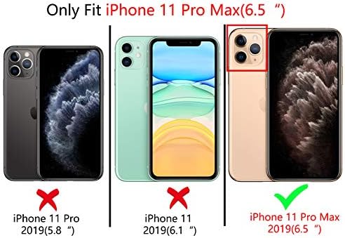 Propriedade compatível para iPhone 11 Pro Max Case para um padrão de silicone líquido macio Caso de choque protetor de proteção para