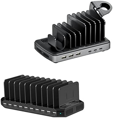 [Bundle] UNITEK 10 PORT USB CARREGEM E ESTAÇÃO DE CARREGAMENTO DE 120W COM 3 PD PORT