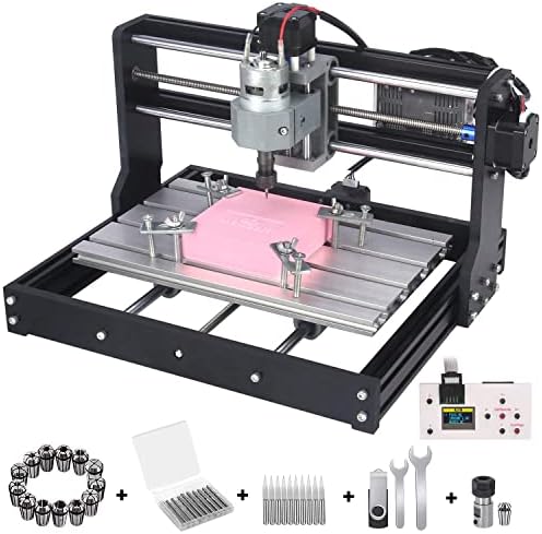 2-em 1 5500 MW 3018 Máquina de gravura do roteador CNC Pro, Grbl 3 Exis Gravador de madeira ACRILIC PCB PVC MDF Modagem de