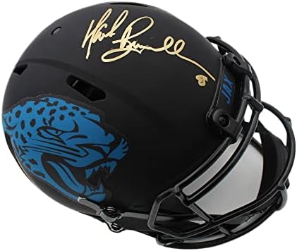 Mark Brunell assinou Jacksonville Jaguars Speed ​​Speed ​​Eclipse NFL Capacete - Capacetes NFL autografados