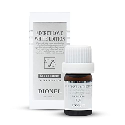 Dionel Secret Love, perfumes para mulheres, óleo de perfume interno, edição branca 5ml + mar e flores 5ml