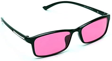 Pilestone Fox News relatou lentes GM-2 D Estilo casual de óculos coloridos para cegueira vermelha média/forte Uso interno/externo