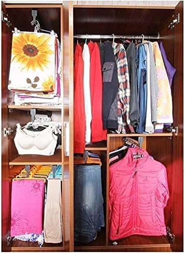 Racks de secagem de Fehun, Roupa Rail de 30cm-60cmcloset Rack de secagem/rack de calça, salve espaço, rack de secagem de guarda-roupa