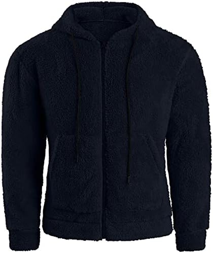 ADSSDQ Zip -up Men, casacos de praia homens de manga comprida inverno e tamanho de moda de moda ajustada à prova de vento