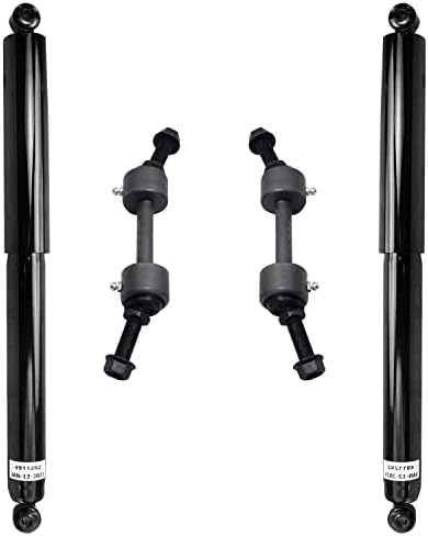 Eixo de Detroit-2WD Struts dianteiros choques traseiros Links de barra de balanço para 2009-2013 Ford F-150-6pc Solas de bobina