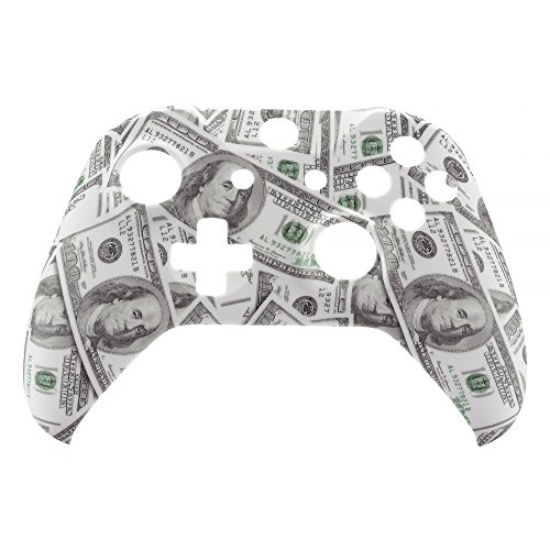 Extremerar 100 dinheiro em dinheiro com a tampa da placa facial do Xbox One Wireless Controller 1708, capa de casca de reposição de toque suave para o Xbox One X & One S Controller - controlador não incluído