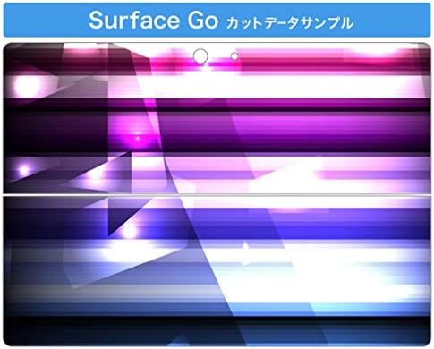 capa de decalque igsticker para o Microsoft Surface Go/Go 2 Ultra Thin Protective Body Skins 002263 Fluorescência colorida colorida