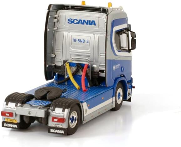 WSI para Scania R Highline Cr20H 4x2 Van Harten Transport 1/50 Modelo pré-construído do caminhão Diecast