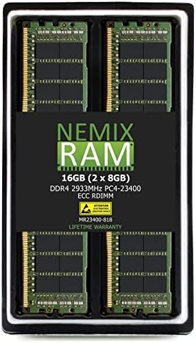 NEMIX RAM 512GB DDR4-2933 PC4-23400 ECC RDIMM Atualização de memória do servidor registrada para Dell PowerEdge R550 Servidor