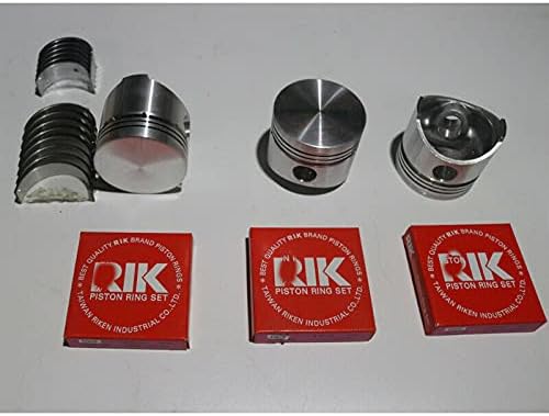 Para Kubota D950 Pistão de Kit de Reconstrução com rolamento de motor de junta completa anel