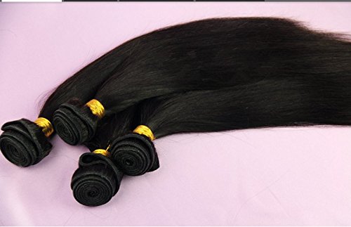 2018 Popular Dajun Hair 8A de 3 vias Fechamento de renda com pacotes de pacote de cabelos virgens indianos retos OFERECIMENTOS 3BUNDLOS